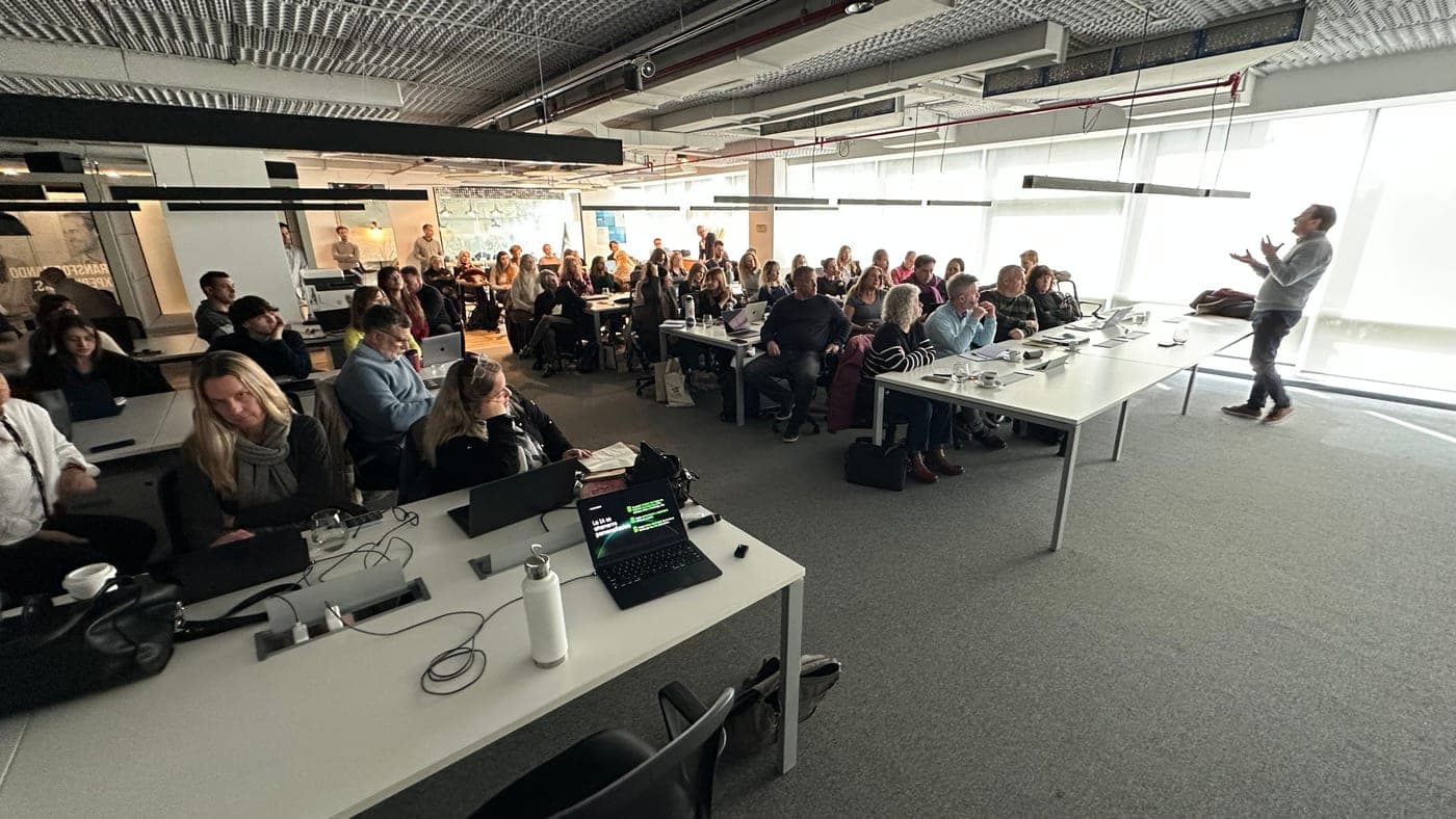AI workshop — classroom session